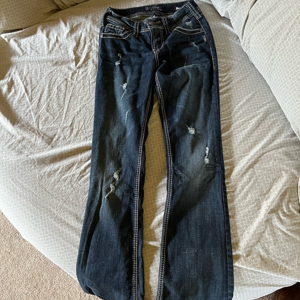 25x33 Women’s Silver Suki Jeans